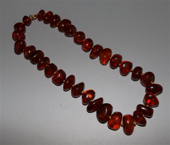 Amber necklace